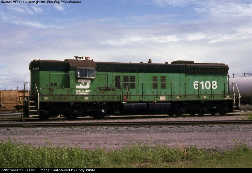 Burlington Northern SD9 6108